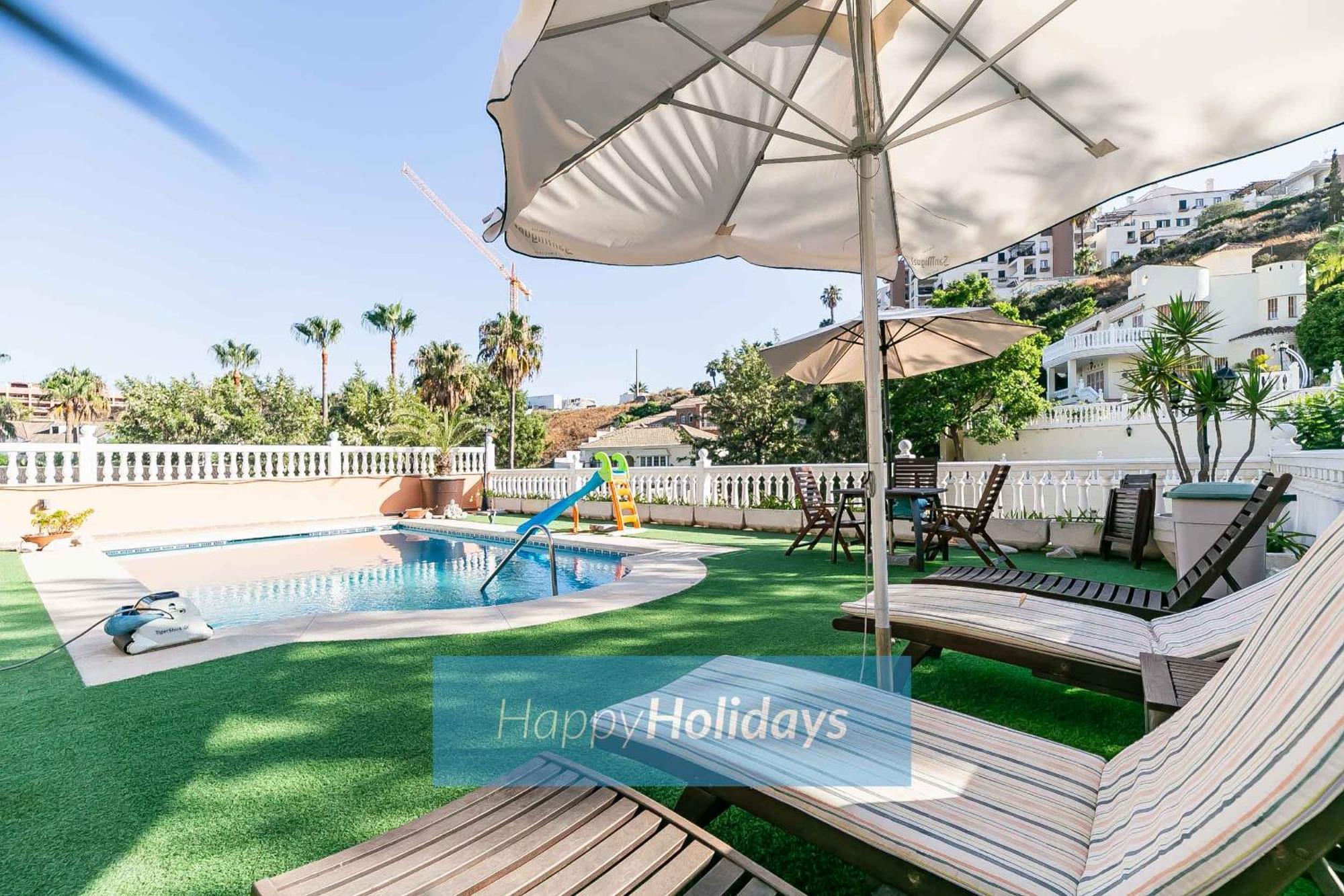 Villa Hh Sunset Pool Sauna Bbq Benalmadena