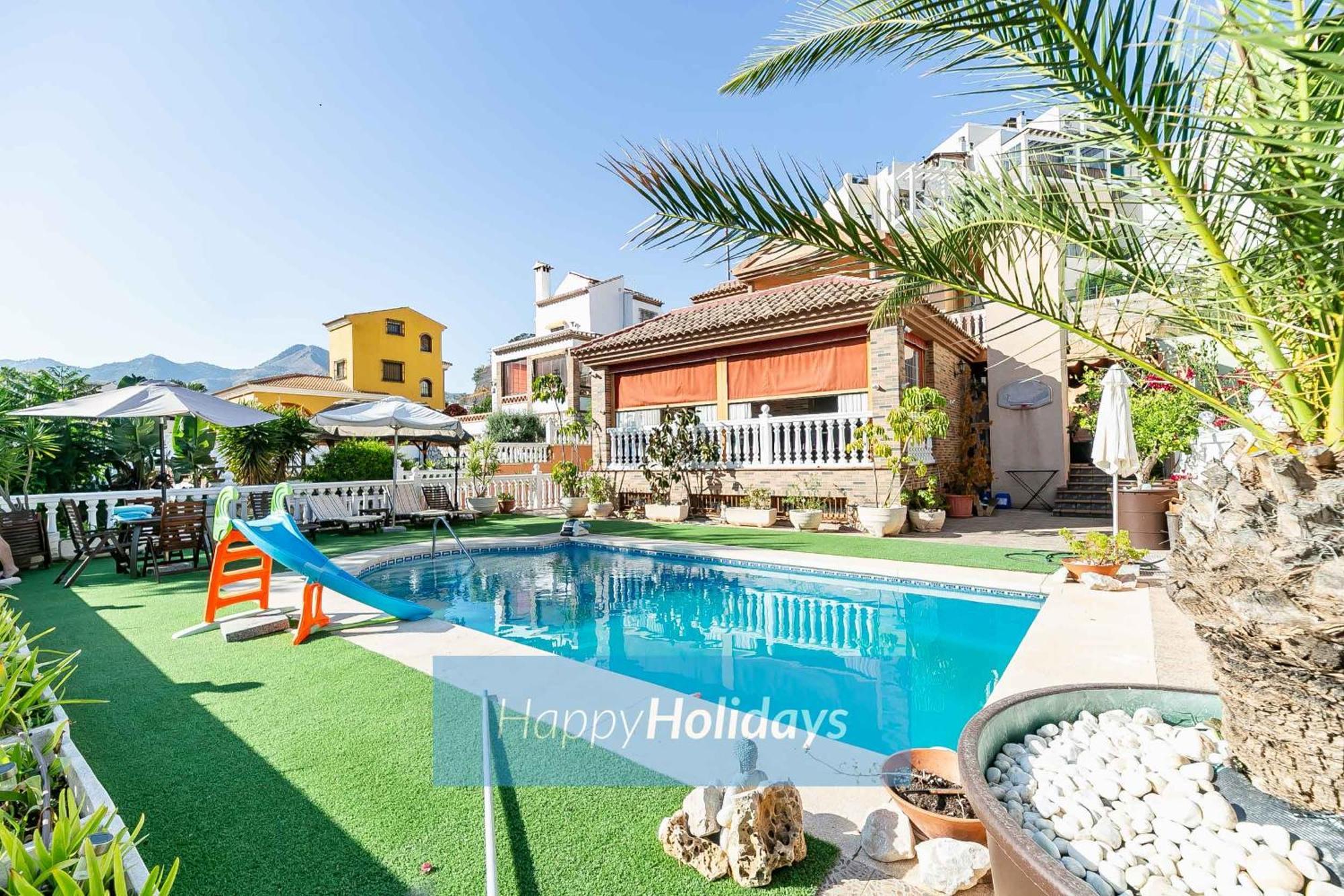 Villa Hh Sunset Pool Sauna Bbq Benalmádena